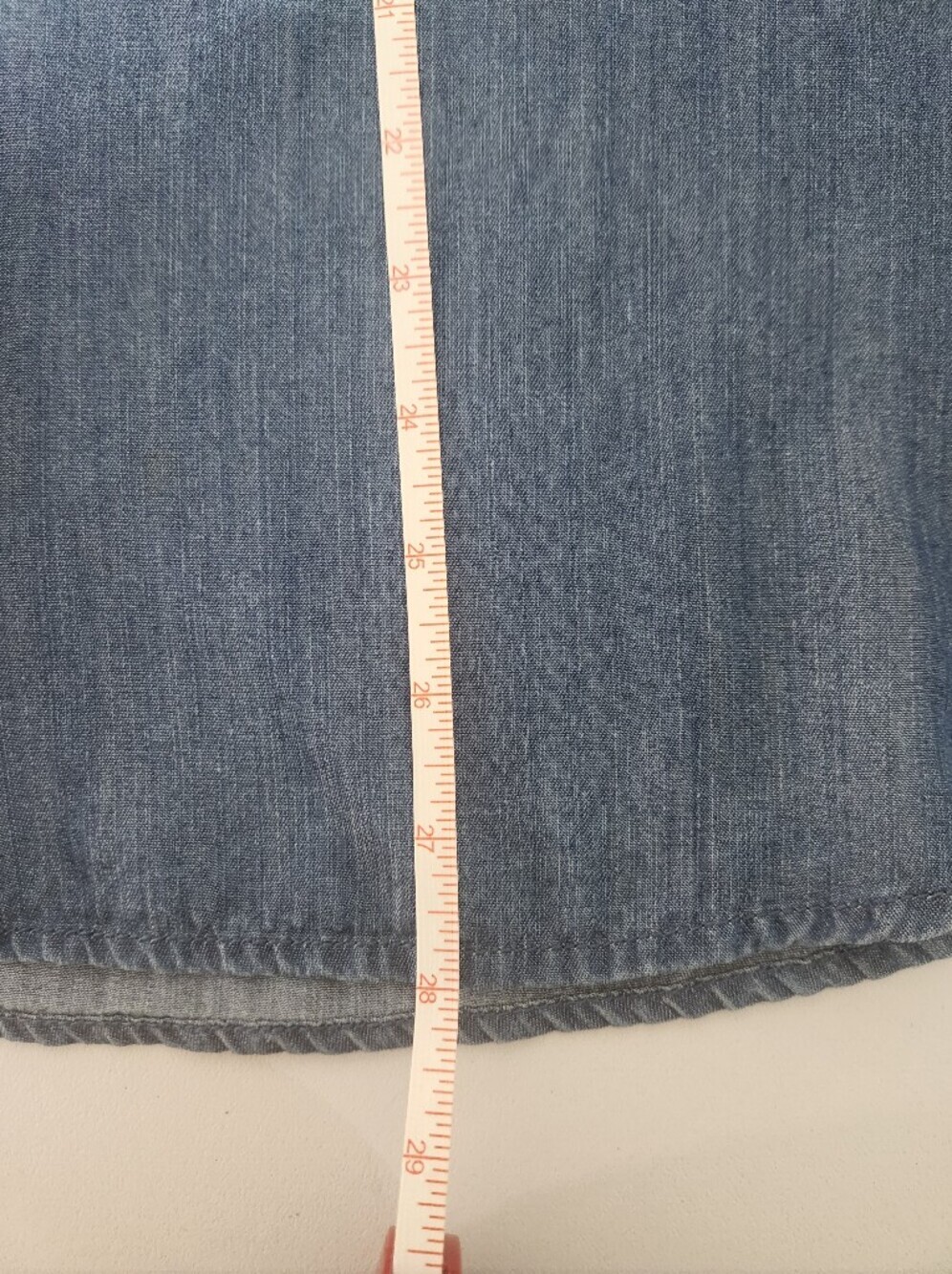 Alterd State Chambray Blouse, Size Large - Picture 7 of 7